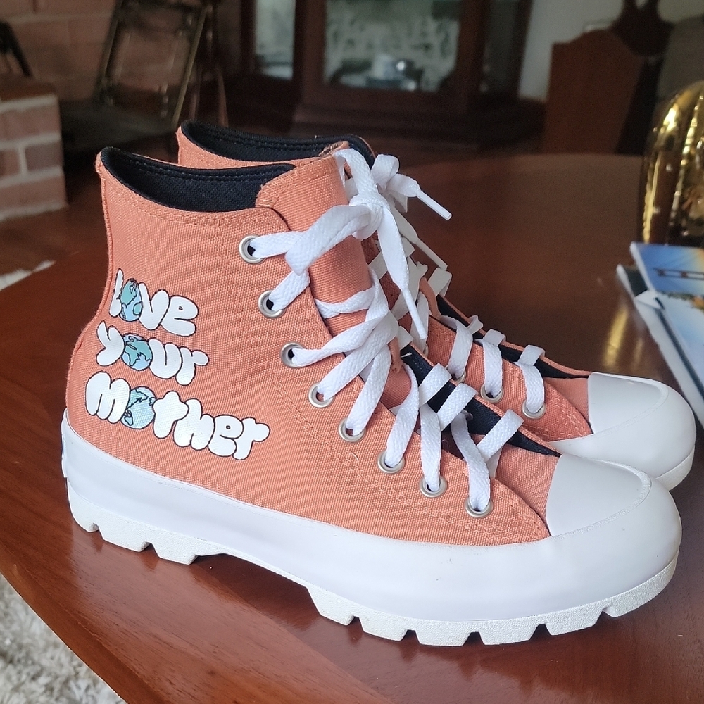 Love Your Mother High-Top Sneakers